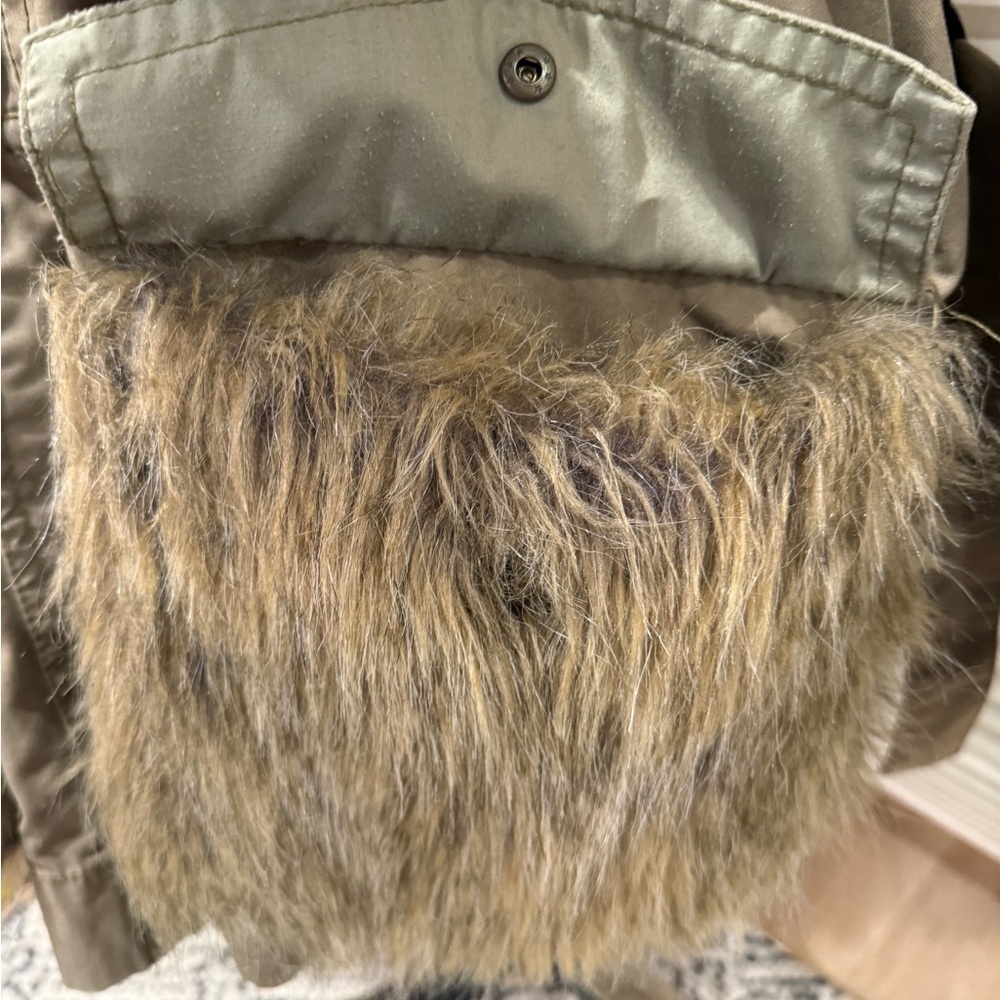 Anthropology Fur-Trimmed Field Parka Jacket - Picture 12 of 12